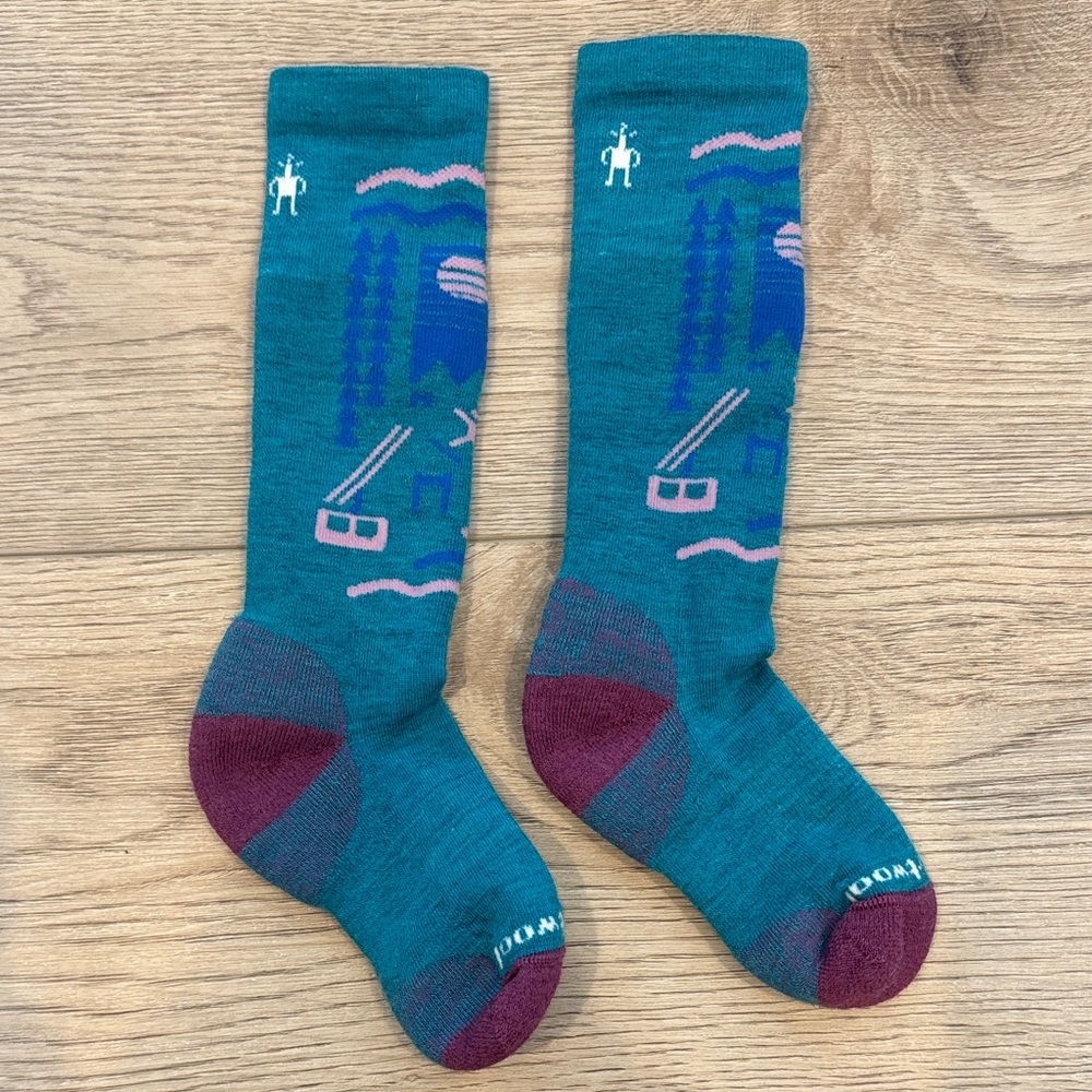 NWOT Smartwool Kids Wintersport Full Cushion Ski Socks